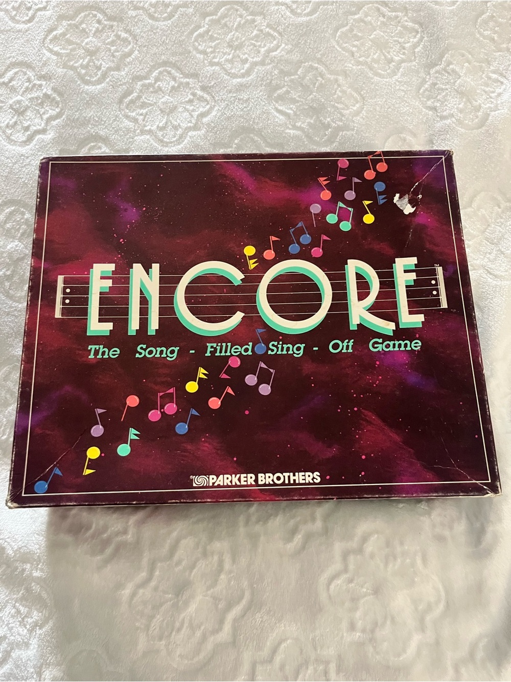 Vintage Parker's Brothers Encore Music board Game